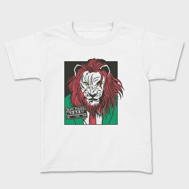 Lion Cartoon, Kids' T-Shirt