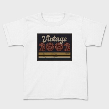 Vintage 2002, Kids' T-Shirt