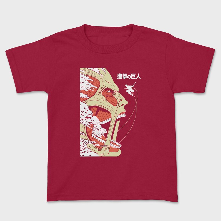 On Fire Bear, Unisex Men's T-Shirt