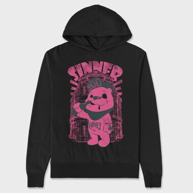 Sinner Bear, Unisex Men's Hoodie