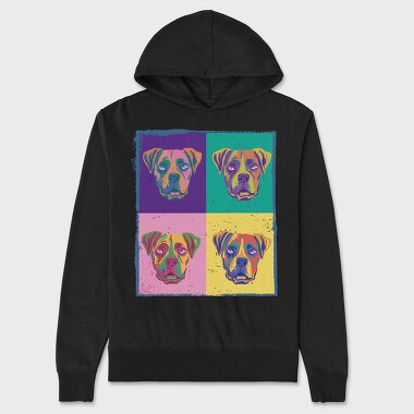 Color Boxer, Unisex Men's Hoodie