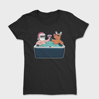 Jacuzzi Christmas, Women's T-Shirt