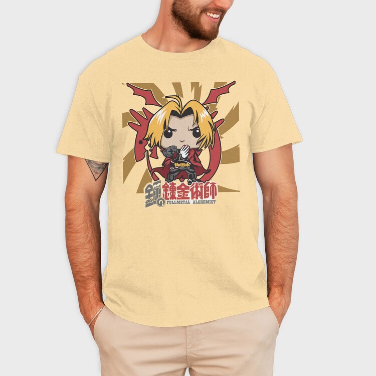 Geometric Sunset, Unisex Men's T-Shirt