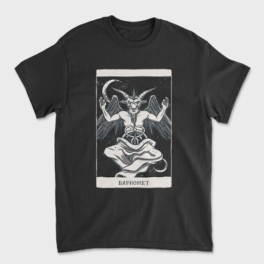 Demon Tarot Card, Unisex Men's T-Shirt