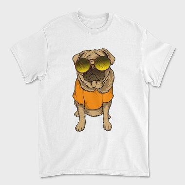 Cool Dog 8, Unisex Men's T-Shirt