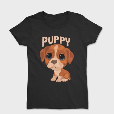 Дамска Тениска, Cute Puppy
