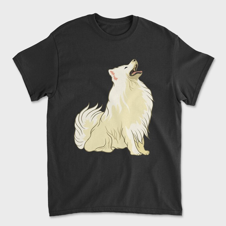 Dog Drawing, Унисекс Мъжка Тениска