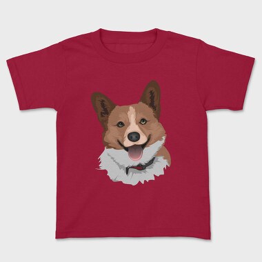 Dog Portrait 1, Kids' T-Shirt