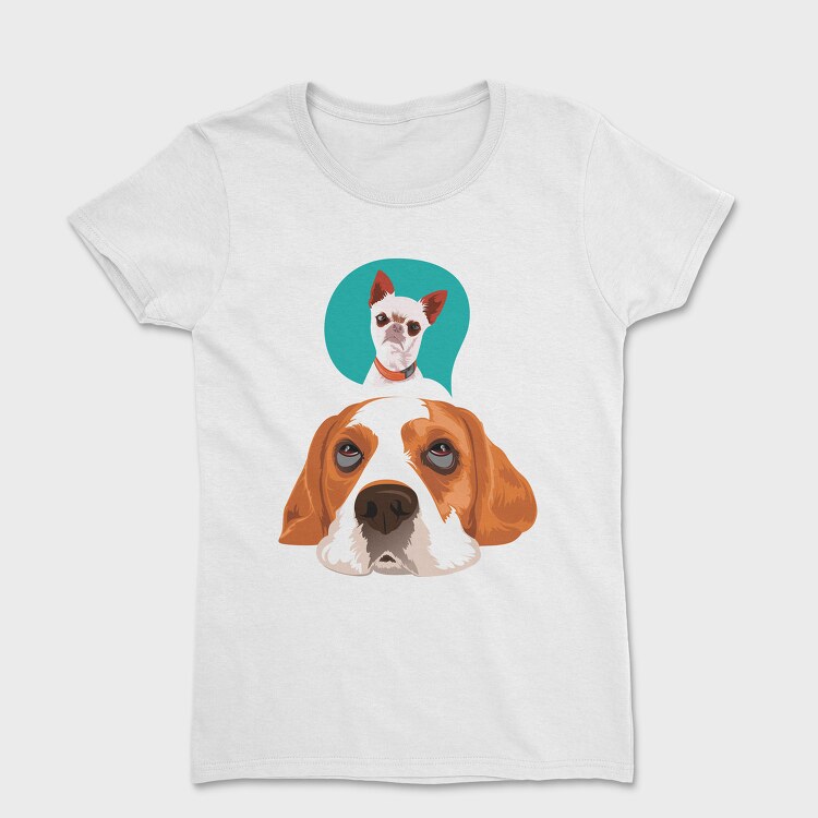 Dog Portrait, Women's T-Shirt