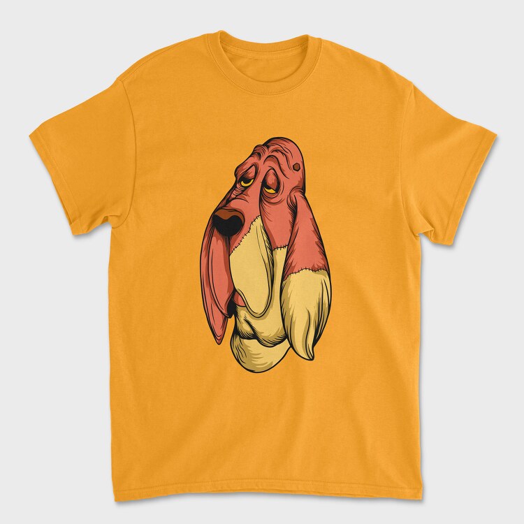 Funny Dog 1, Unisex Men's T-Shirt