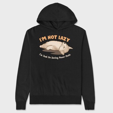 I Am Not Lazy, Unisex Men's Hoodie