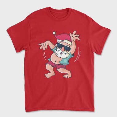 Santa Dancing, Унисекс Мъжка Тениска