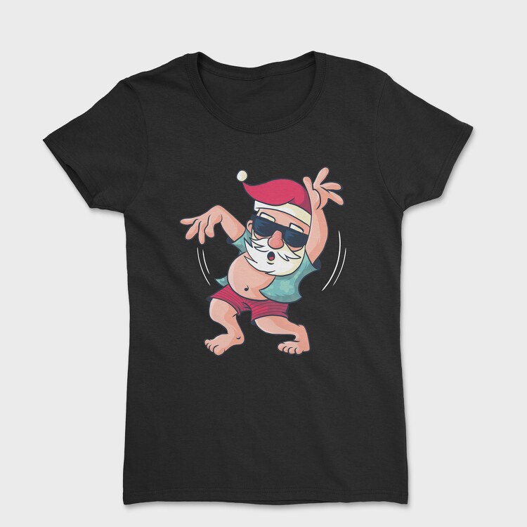 Santa Dancing, Women's T-Shirt