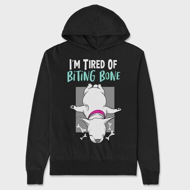 I Am Tired of Bitting Bone, Unisex Men's Hoodie