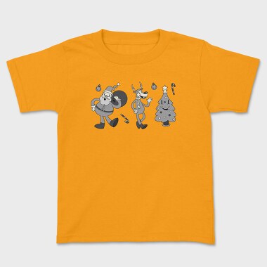 Christmas Cartoons Retro, Kids' T-Shirt