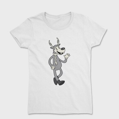 Christmas Raindeer Retro, Women's T-Shirt