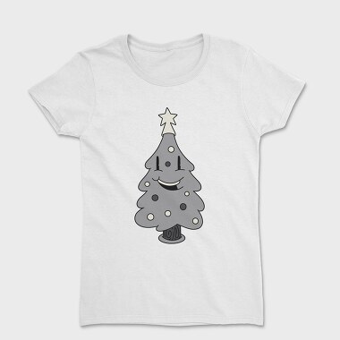 Christmas Tree Retro, Women's T-Shirt