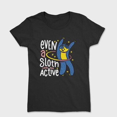 Active Sloth, Women's T-Shirt