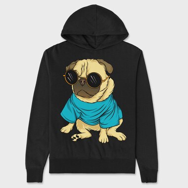 Cool Dog 6, Unisex Men's Hoodie