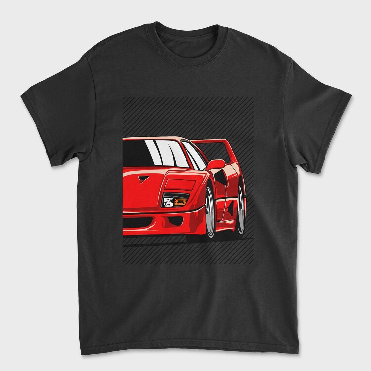 F40, Унисекс Мъжка Тениска
