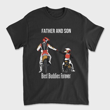 Father And Son Enduro, Unisex Men's T-Shirt