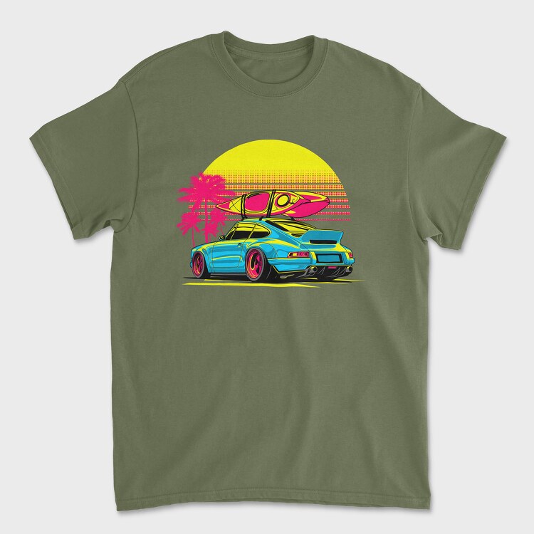 Singer Porsche, Унисекс Мъжка Тениска
