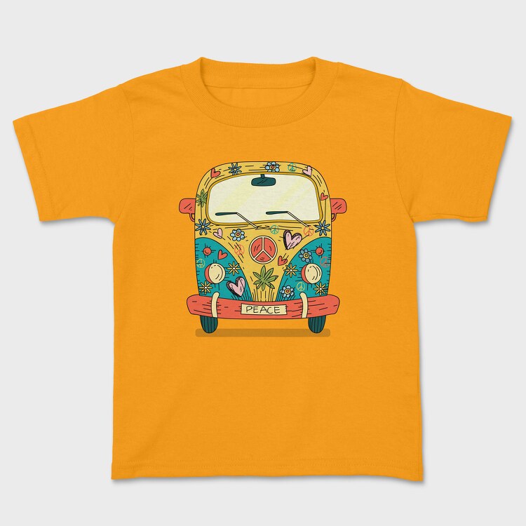 Hippie Van, Kids' T-Shirt