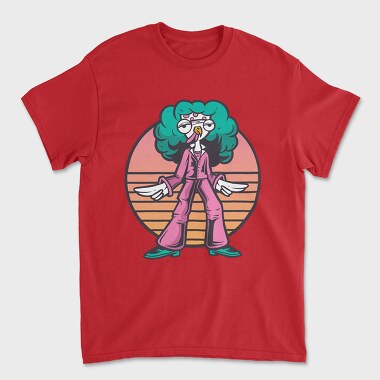 Dance Chicken, Unisex Men's T-Shirt