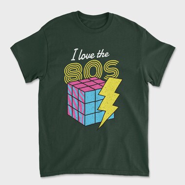 I Love the 80's, Unisex Men's T-Shirt