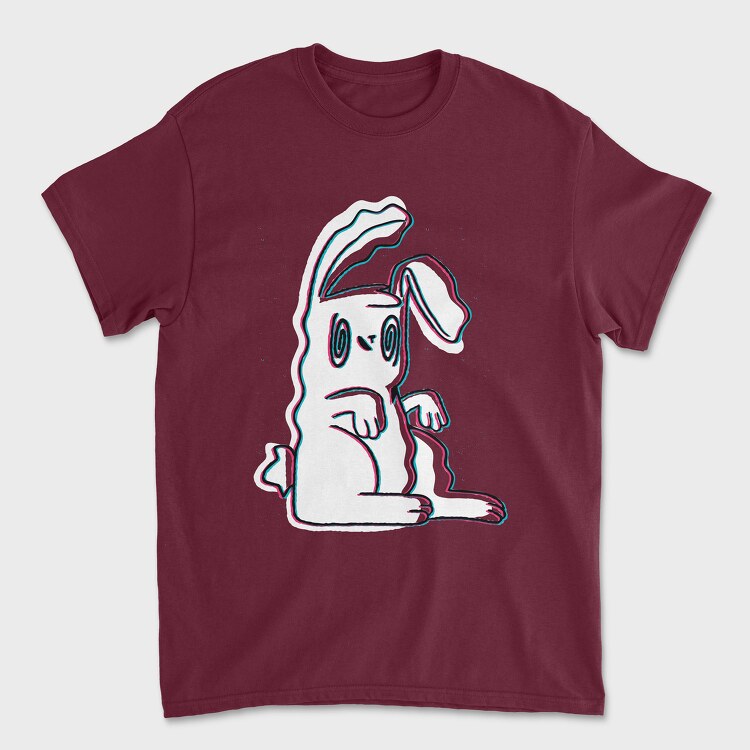 Trippy Bunny, Унисекс Мъжка Тениска