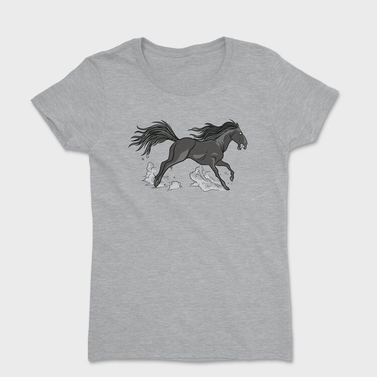 Horse Run, Women's T-Shirt
