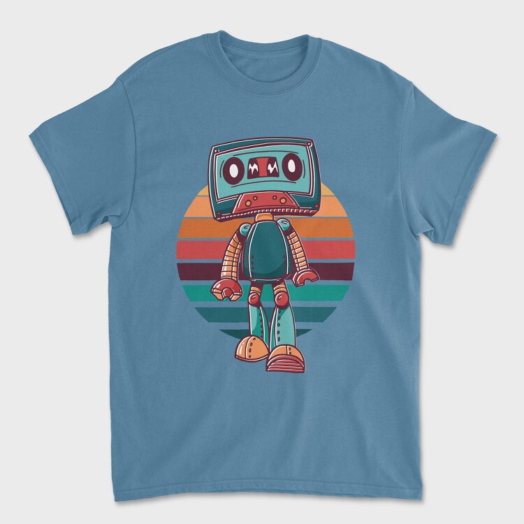 Cassette Robot, Unisex Men's T-Shirt