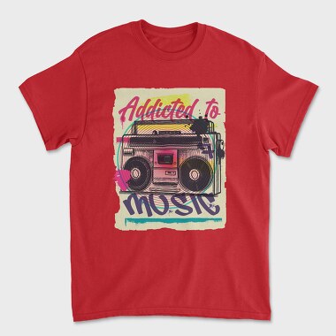 Boombox, Unisex Men's T-Shirt