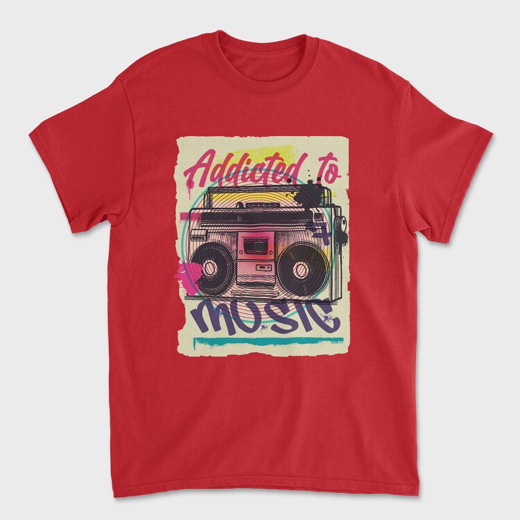 Boombox, Unisex Men's T-Shirt