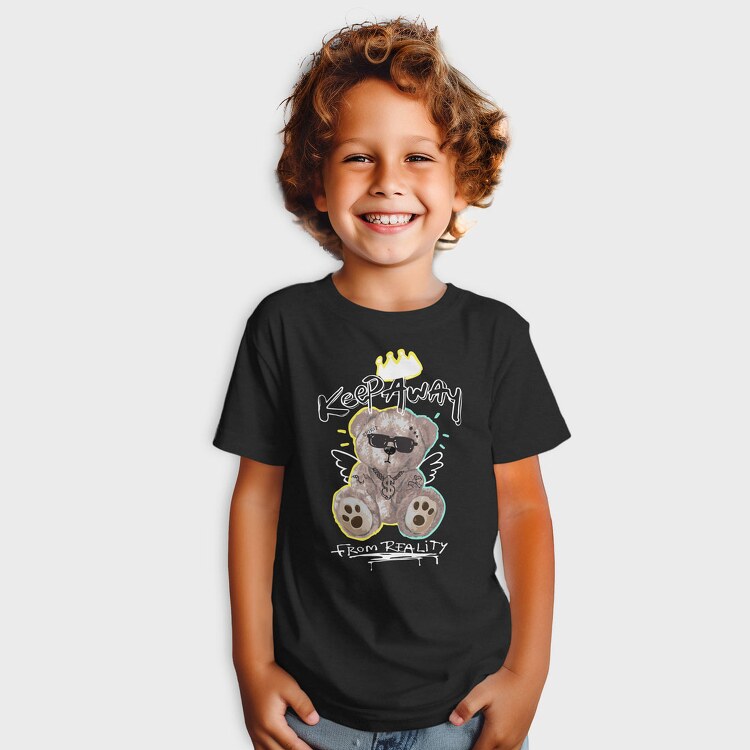 Keep Away From Reality Teddy, Kids' T-Shirt