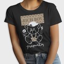Rich Boy Teddy Bear, Women's T-Shirt