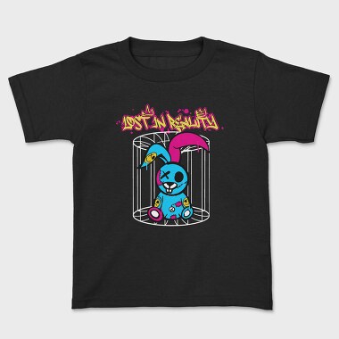Lost in Reality Teddy, Kids' T-Shirt