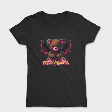 Lost Inn Reality Teddy Bear, Women's T-Shirt