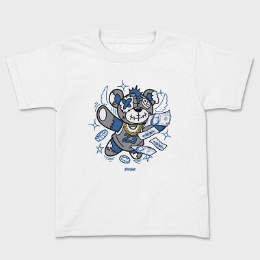 Money Teddy Bear, Kids' T-Shirt