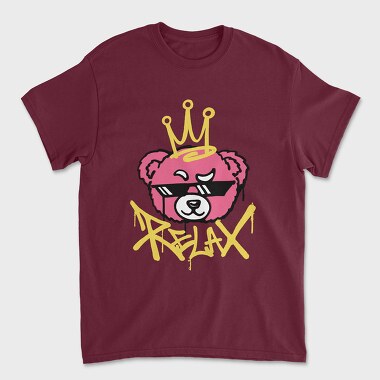 Relax Teddy, Унисекс Мъжка Тениска