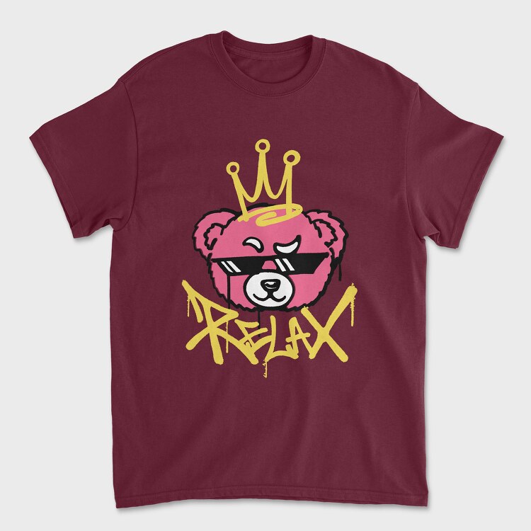 Relax Teddy, Unisex Men's T-Shirt