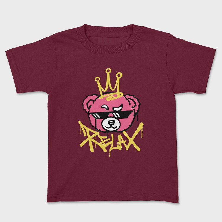 Relax Teddy, Kids' T-Shirt