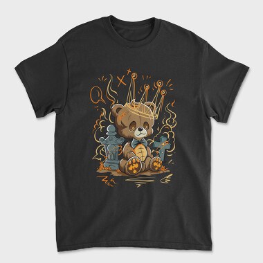 Teddy Bear Cartoon, Unisex Men's T-Shirt