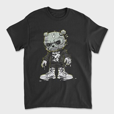 Zombie Teddy Bear, Унисекс Мъжка Тениска
