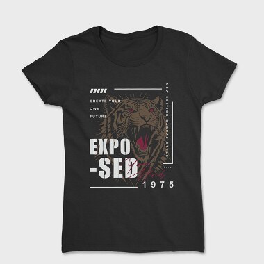 Exposed Tiger, Women's T-Shirt