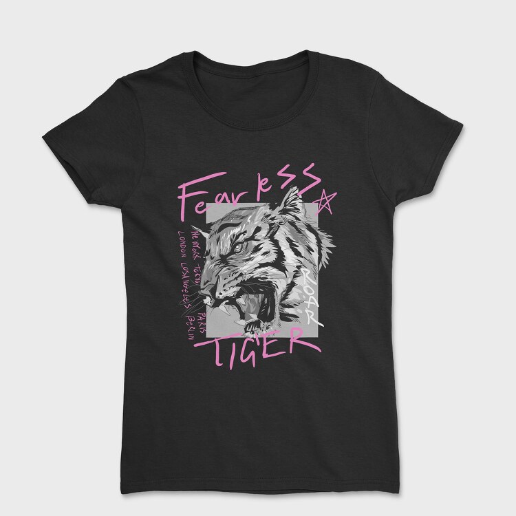 Fearless Tiger, Women's T-Shirt