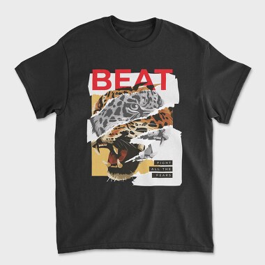Fight All the Fears, Unisex Men's T-Shirt