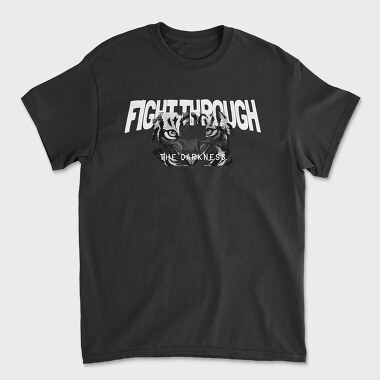 Fight Through the Dark, Унисекс Мъжка Тениска