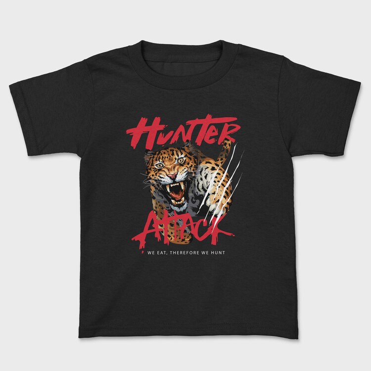 Hunter Attack, Kids' T-Shirt