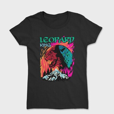 Leopard King, Women's T-Shirt